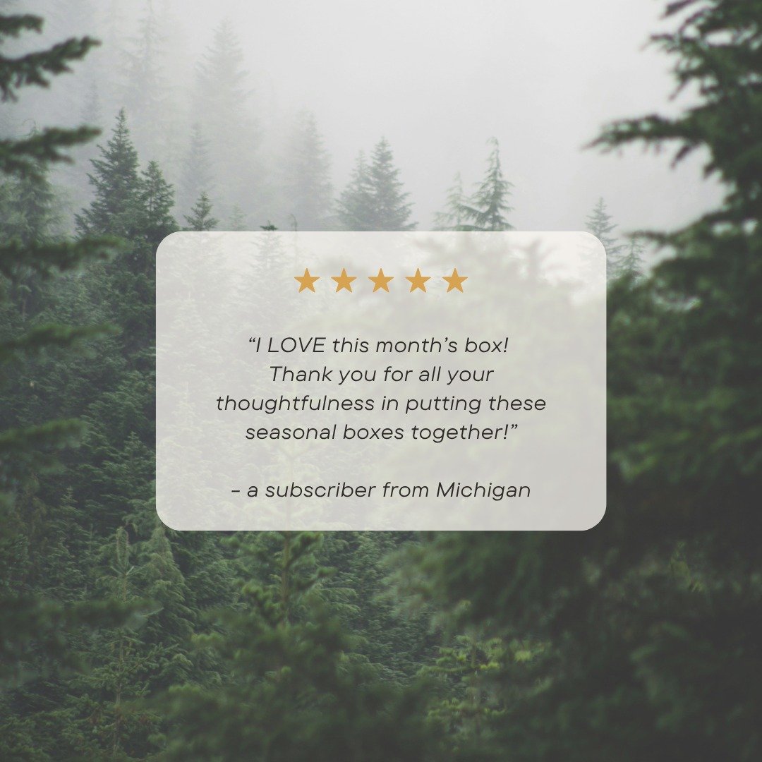 Getting messages like these truly never gets old. ❤️ It just motivates me to keep working hard to put together beautiful boxes that will inspire you to love God more and use your dollars to make a difference in the world by supporting small businesse