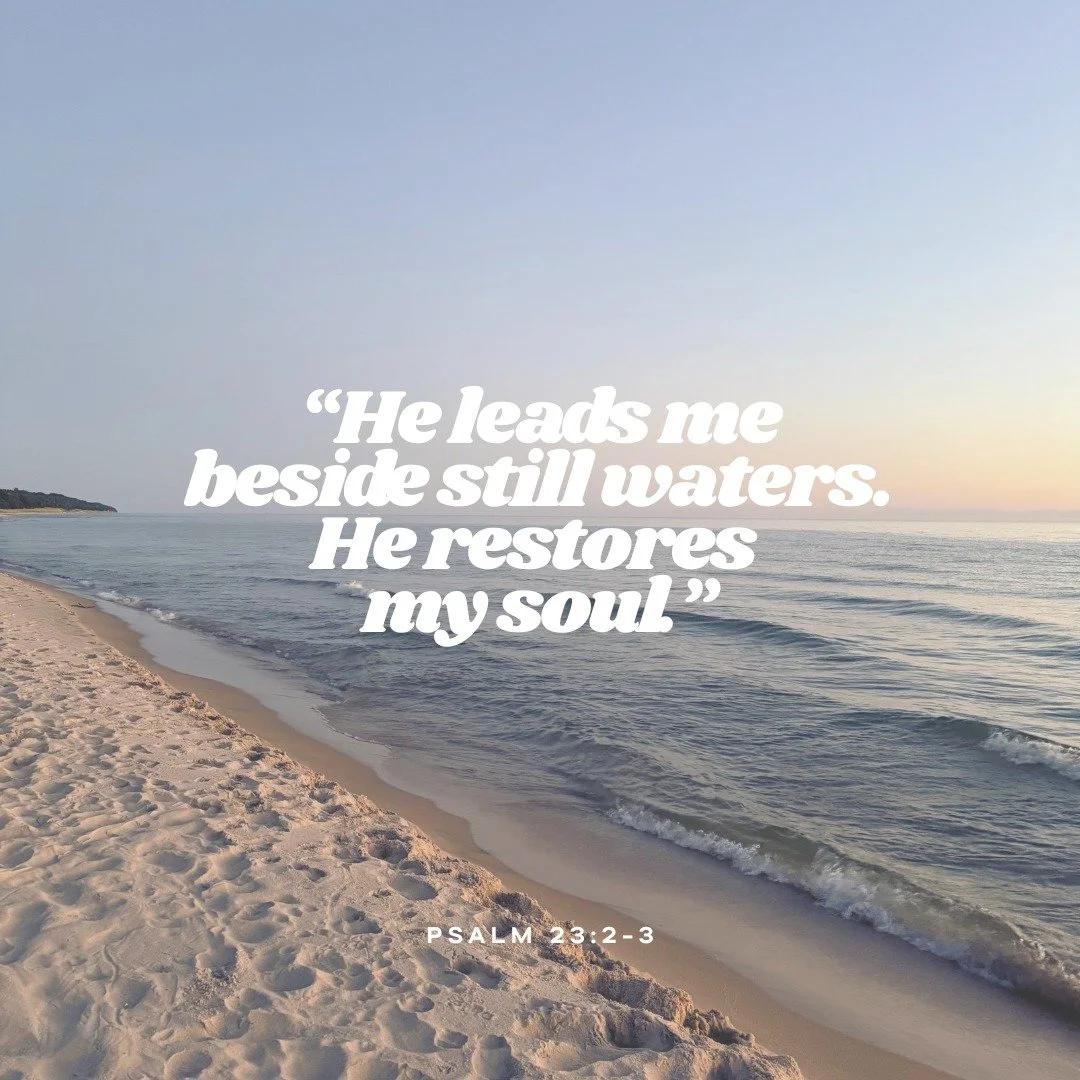 Storytime and a bit of a vulnerable post about why I chose this verse for the Summer Box 🙏🏼

The water has been a balm for anxiety and overwhelm my entire life. It's one of the places where I experience God's peace the most. My mom talks about when