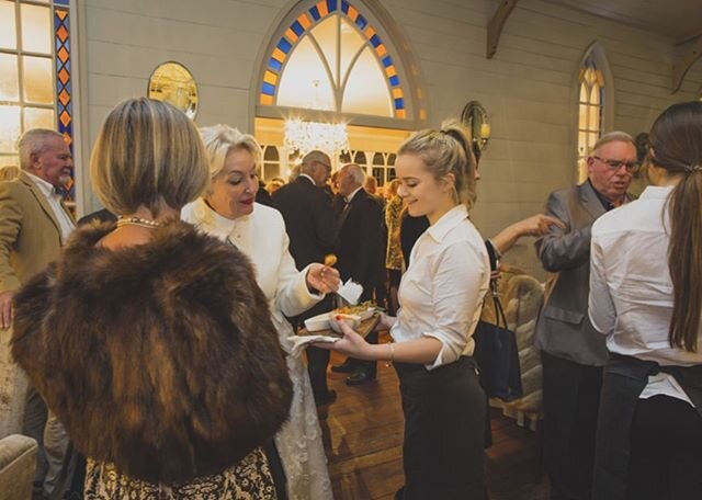 Canap&eacute;s at the @fawcnz Gala Dinner. Photo: @kirsten.simcox.photography #theoldchurchhb