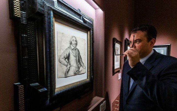The magazine Master Drawings in January published an article by Mr. Rubinstein about the Lievens drawing, in which he
called it &ldquo;the starting point for a great sequence of Trompiana,&rdquo; or iconography of &ldquo;huge national importance,&rdq