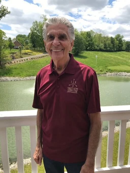 Embroidered DriFit Golf Polo — Three Keys Distillery