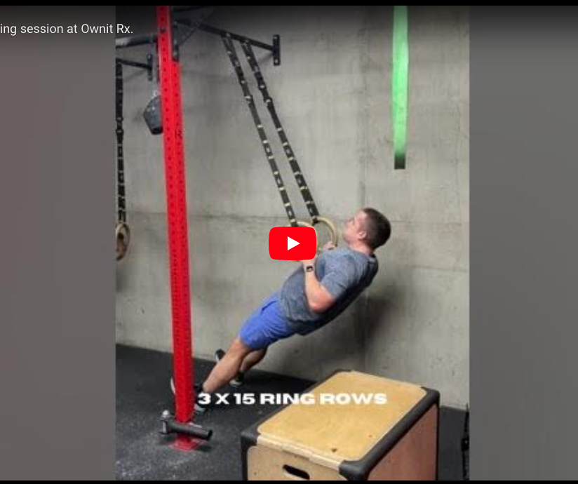 Strength Session at Ownit rx