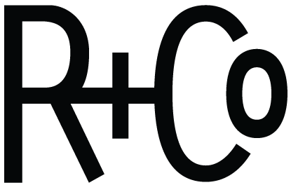 Logo for the company R and Co