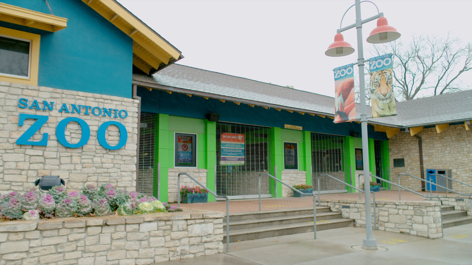 San Antonio Zoo Entrance