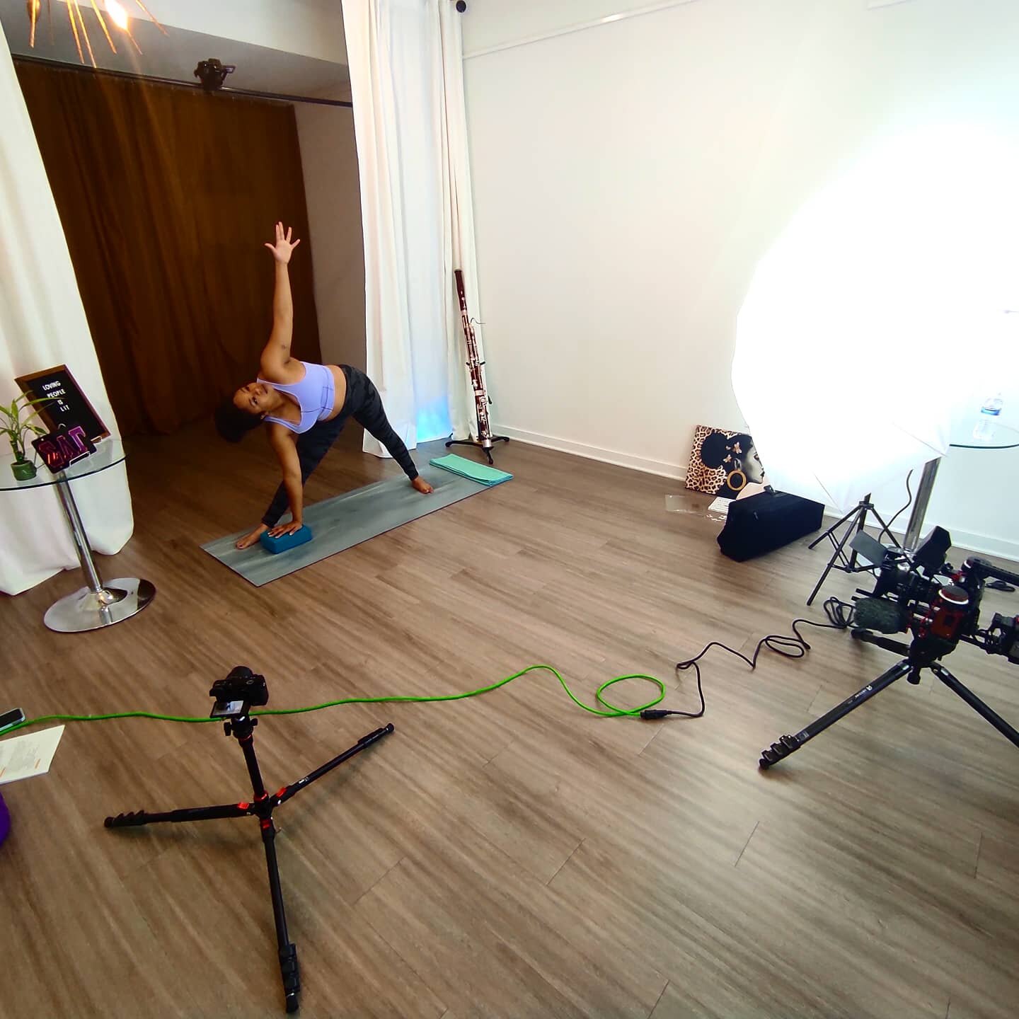 Yoga Video Setup