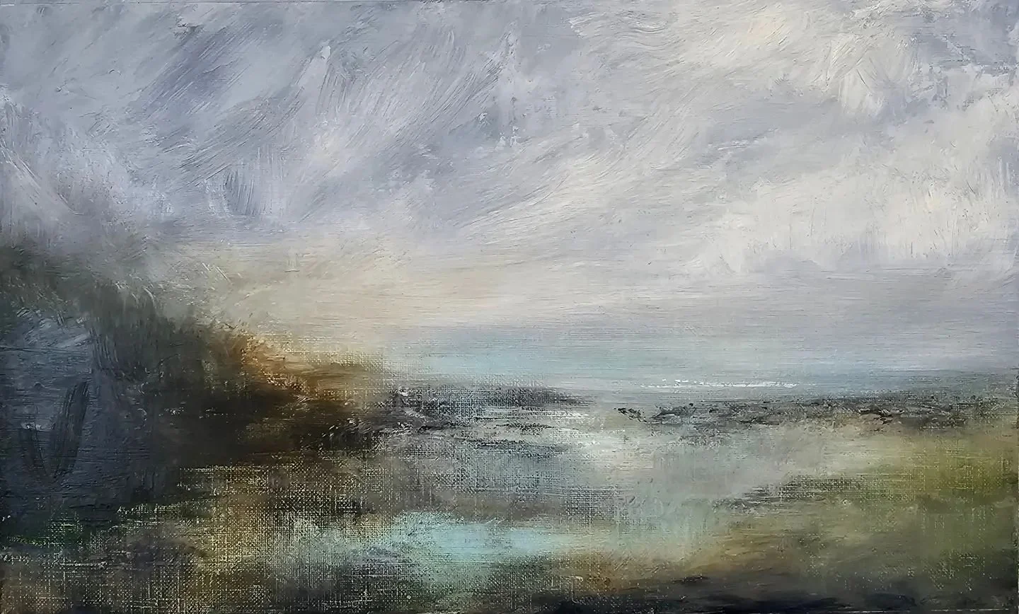 Cold wax and oil study.
This medium is capturing my heart and taking me back to my roots of Italian plaster and finishing waxes.
After 4 weeks of digging deep through a virtual art residency with other Thrive Network members, the desire to revisit co