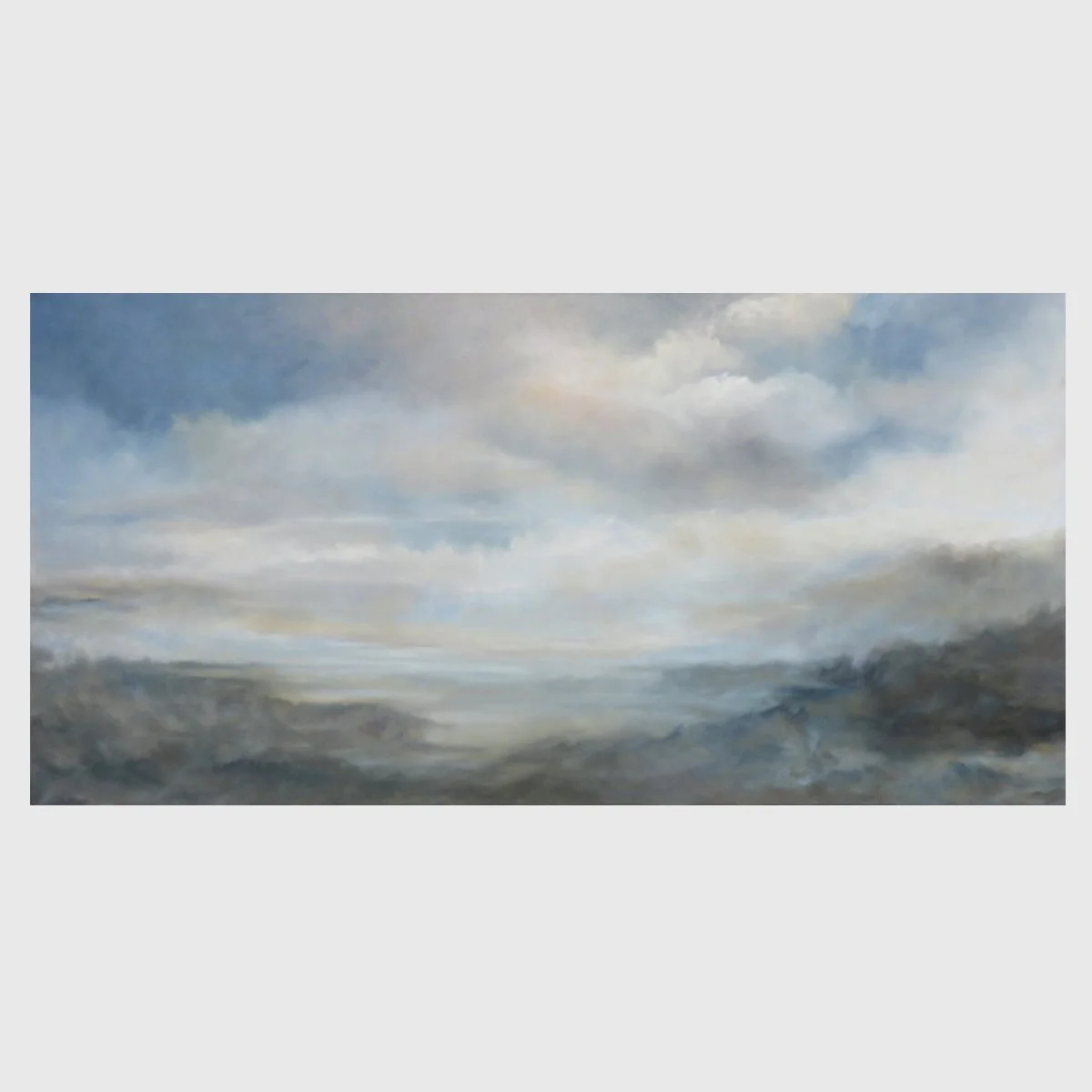 Beyond Today 24x48 oil on canvas