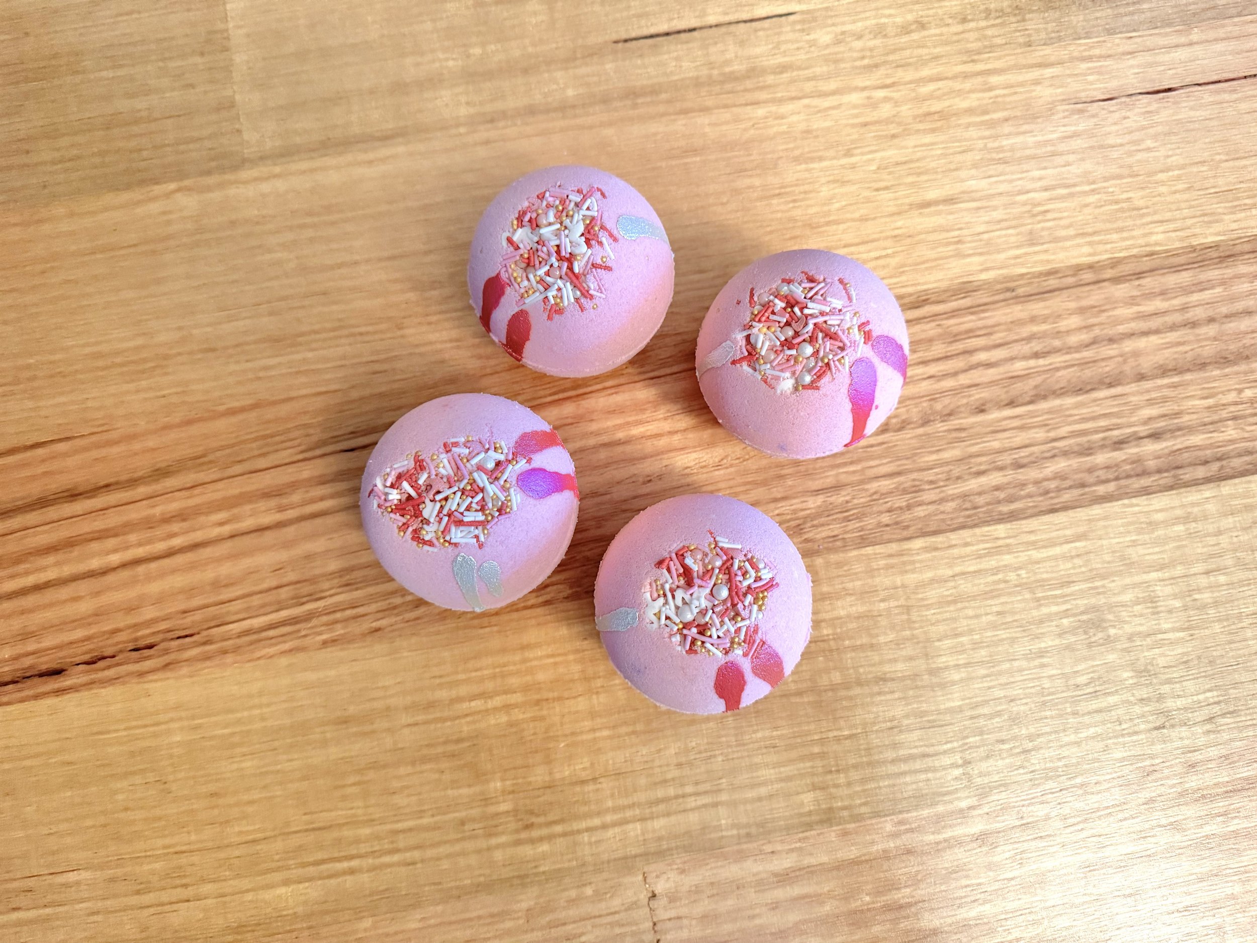 Pink Mimosa Goat Milk Bath Bomb .jpg