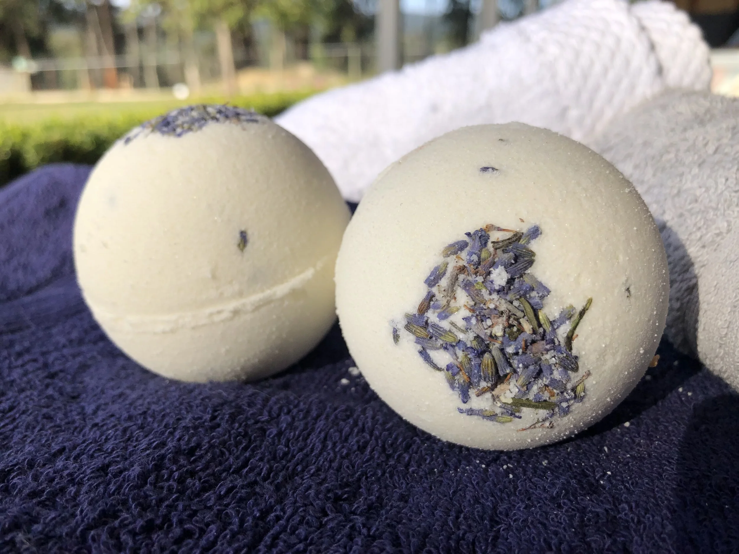 Handmade Lavender Goat Milk Bath Bomb — Suave Soaps