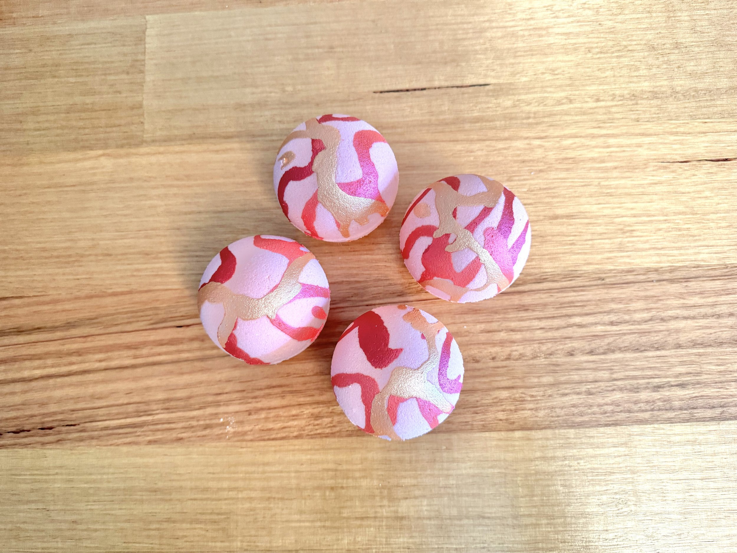 Peach Peony and Pearl Goat milk bath bomb 2.jpg