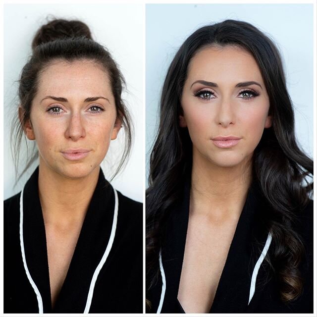 BEFORE + AFTER
Light, bright makeup and big beachy waves for this beautiful woman by me at the @luxportrait studio.
EYES: #naked @urbandecaycosmetics
LINER: @amaterasubeauty
BROWS: #dipbrow @anastasiabeverlyhills
FACE: #HDfoundation @makeupforeveroff