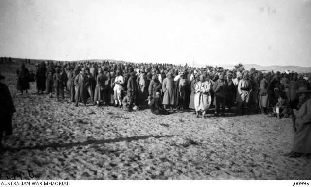 Turkish prisoners.