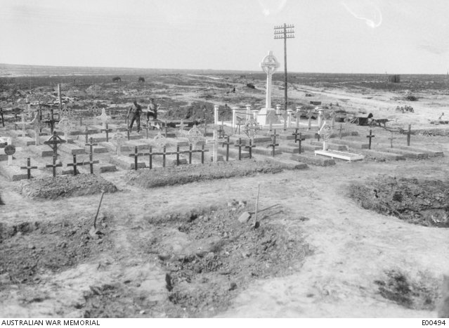  The original 1st Division Memorial. 