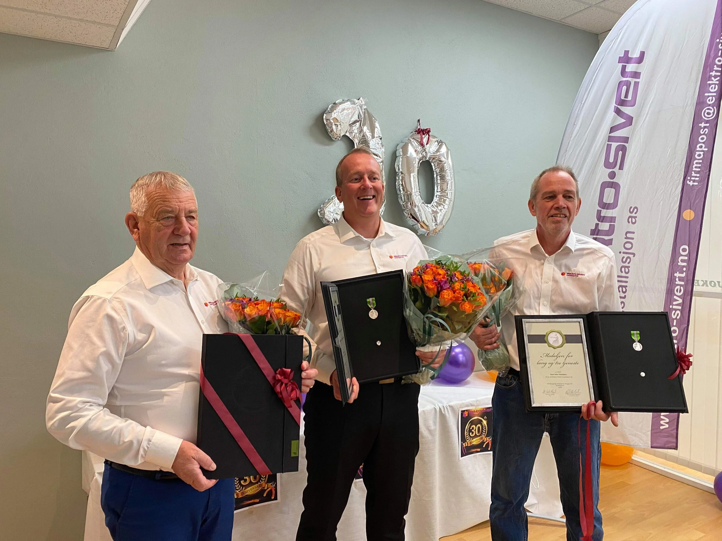 30 år i drift for Elektro-Sivert Installasjon
