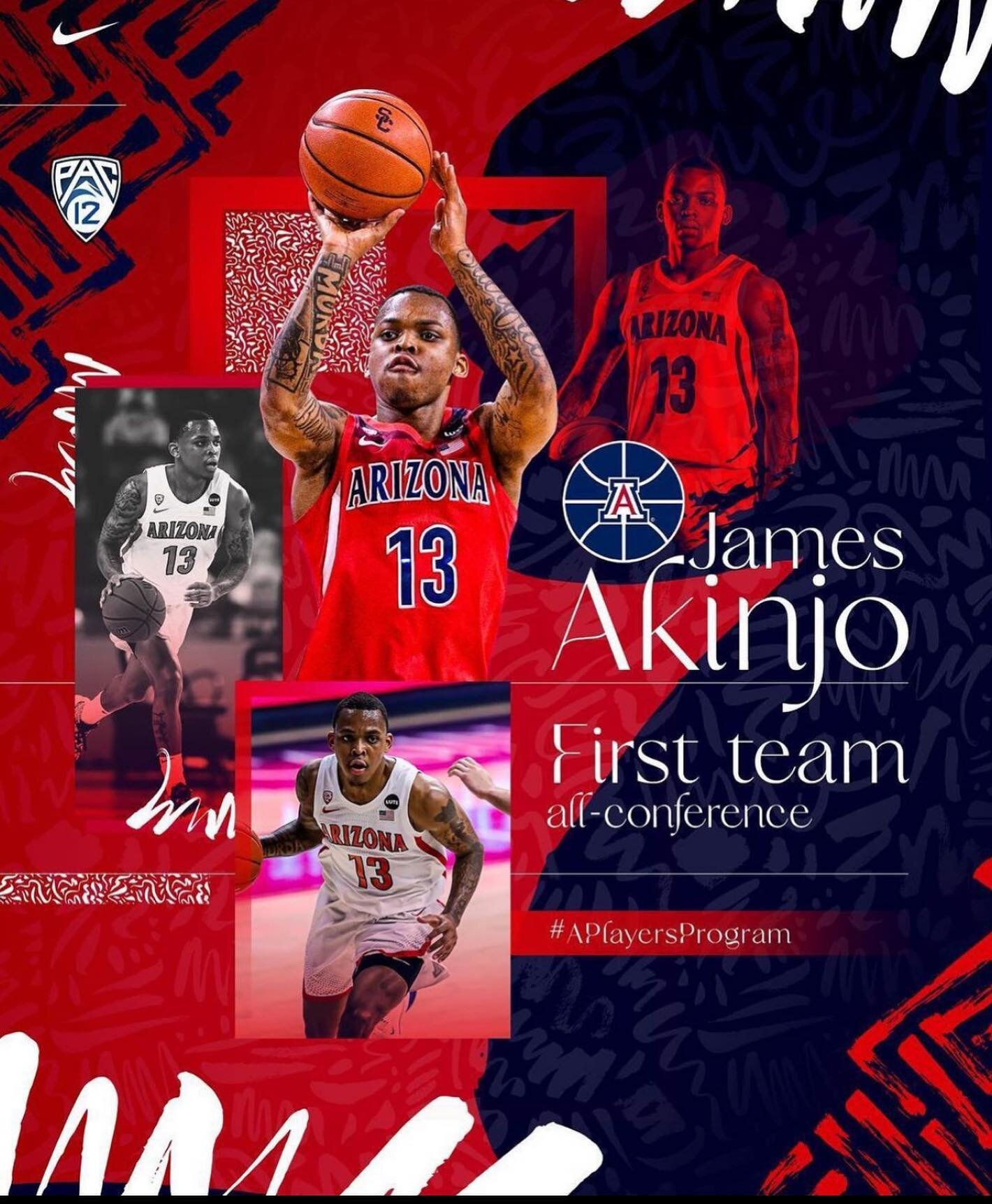 Congrats to soldier alum @akinjojames3 on earning first team all @pac12conference and leading the conference in assists!!!
#soldierbasketball#Thefraternity#salute
