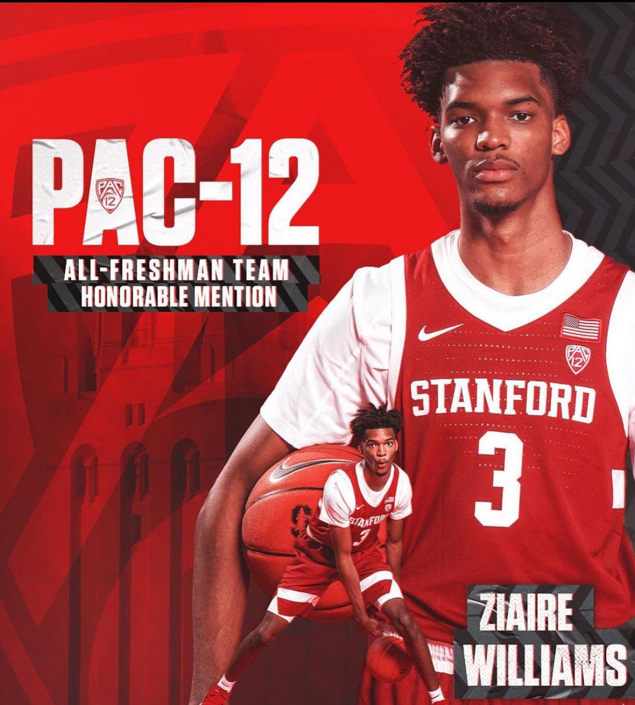 Congrats to soldier alum @ziaire on earning @pac12conference all-freshman team!!!!
#soldierbasketball#Thefraternity#salute