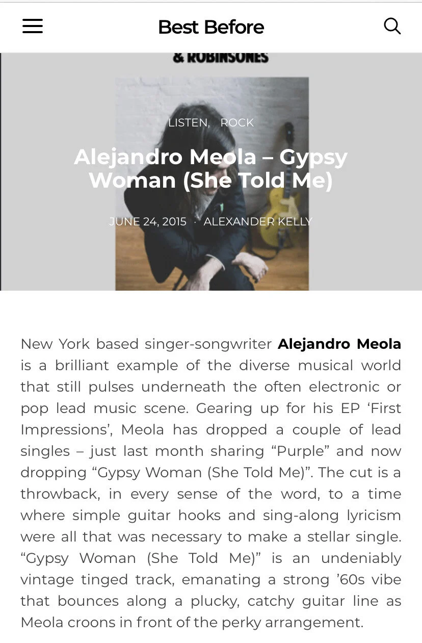 Alejandro Meola @Best Before x Alexander Kelly  (Australia, 2015)