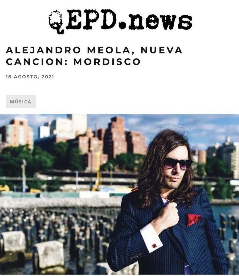 Alejandro Meola @QEPD.news - 2021 (Argentina)