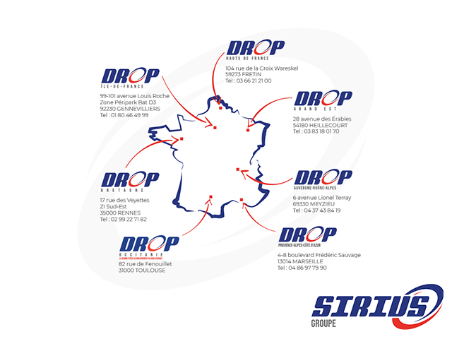 Réorganisation SIRIUS Groupe :  nos commerciaux