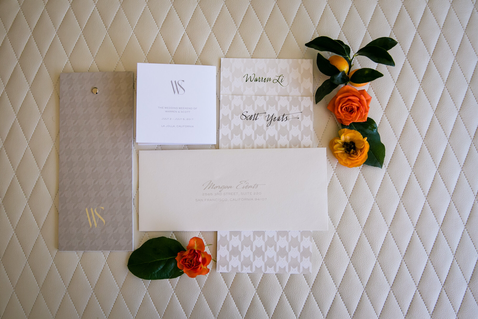 Destination Wedding- La Jolla, California- Two Grooms Who Love Cats