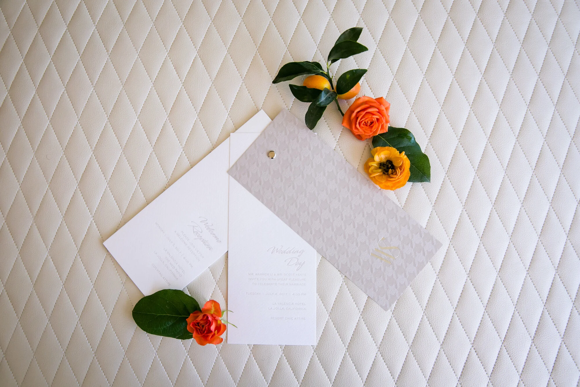 Destination Wedding- La Jolla, California- Two Grooms Who Love Cats