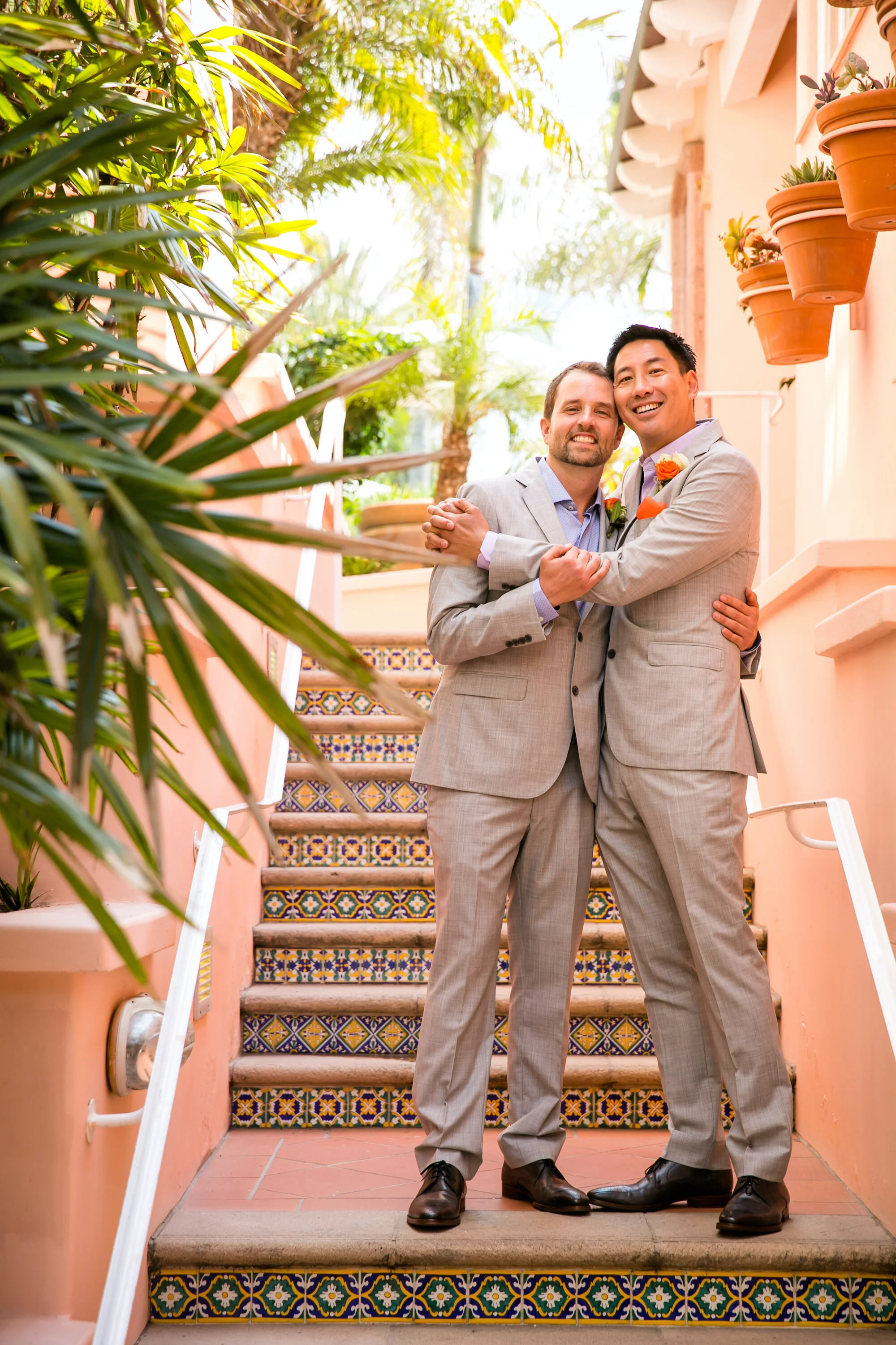 Destination Wedding- La Jolla, California- Two Grooms