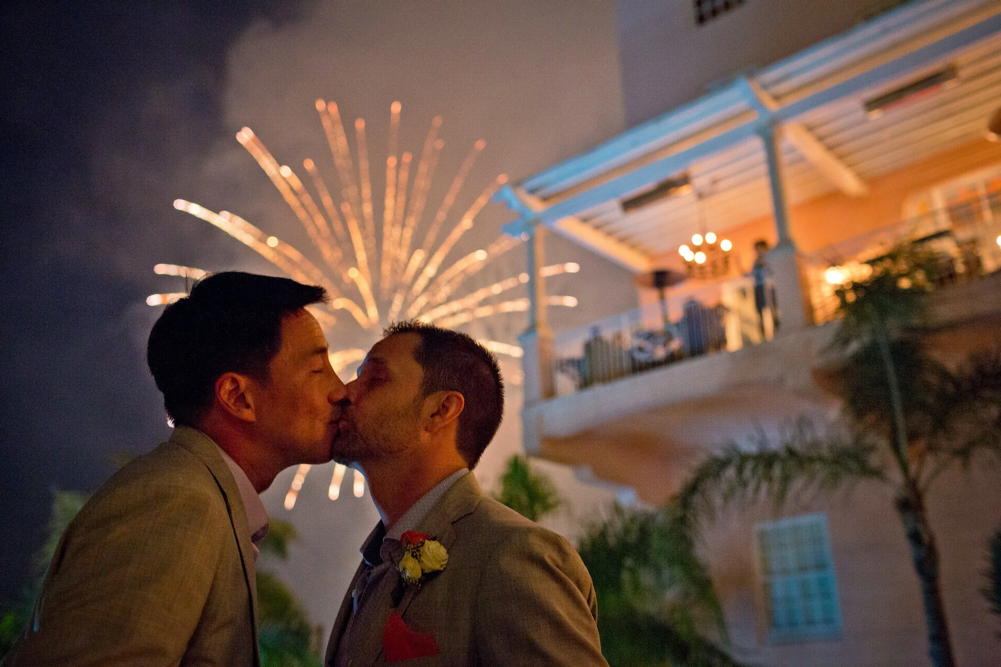 Destination Wedding- La Jolla, California- Two Grooms Who Love Cats