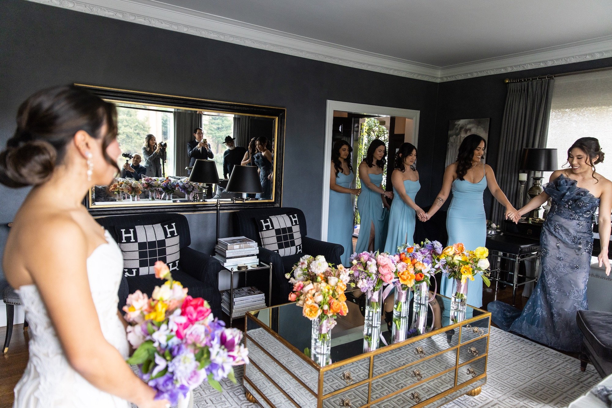 Bridesmaid Dress Ideas in Blue