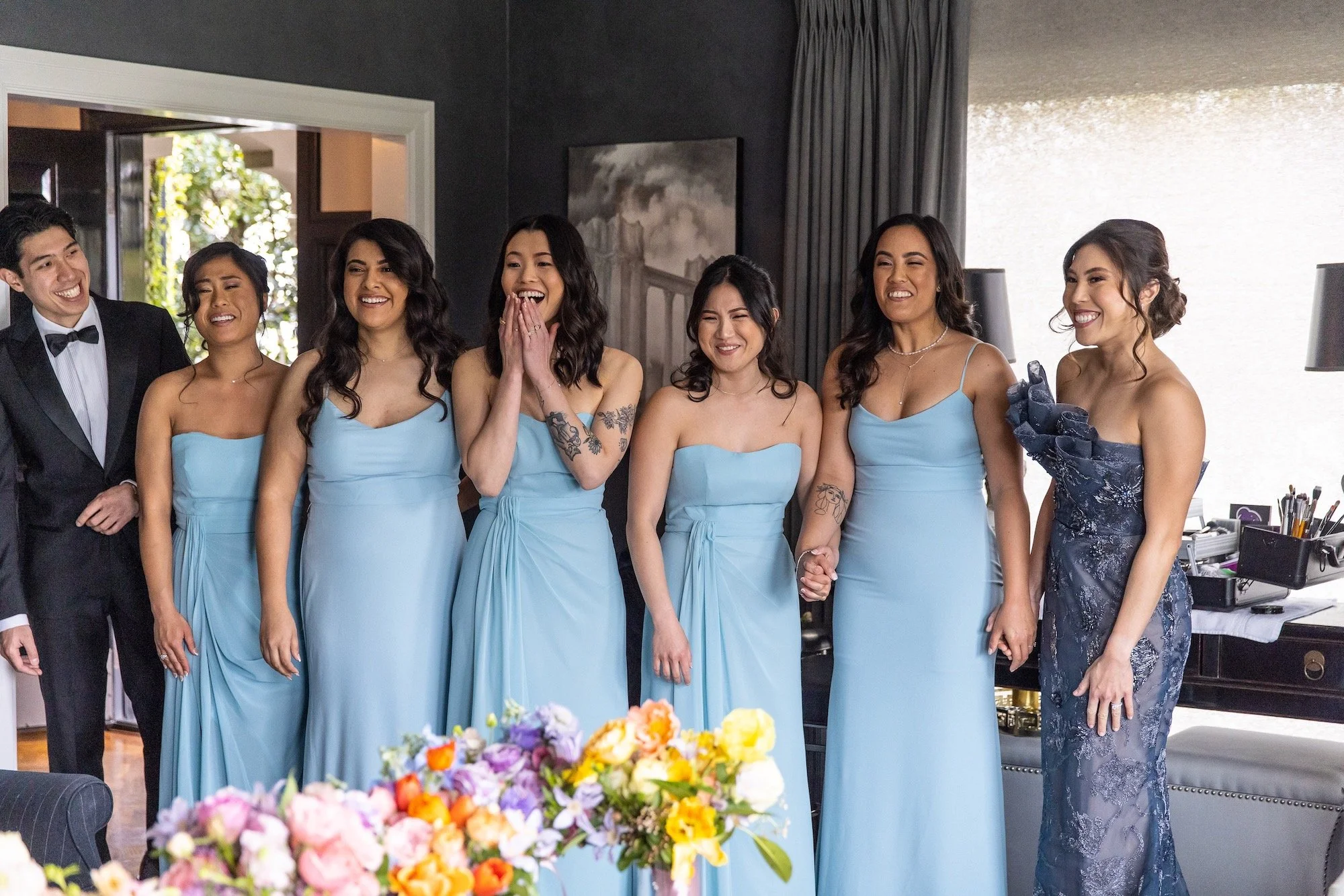 Something Blue Bridesmaids