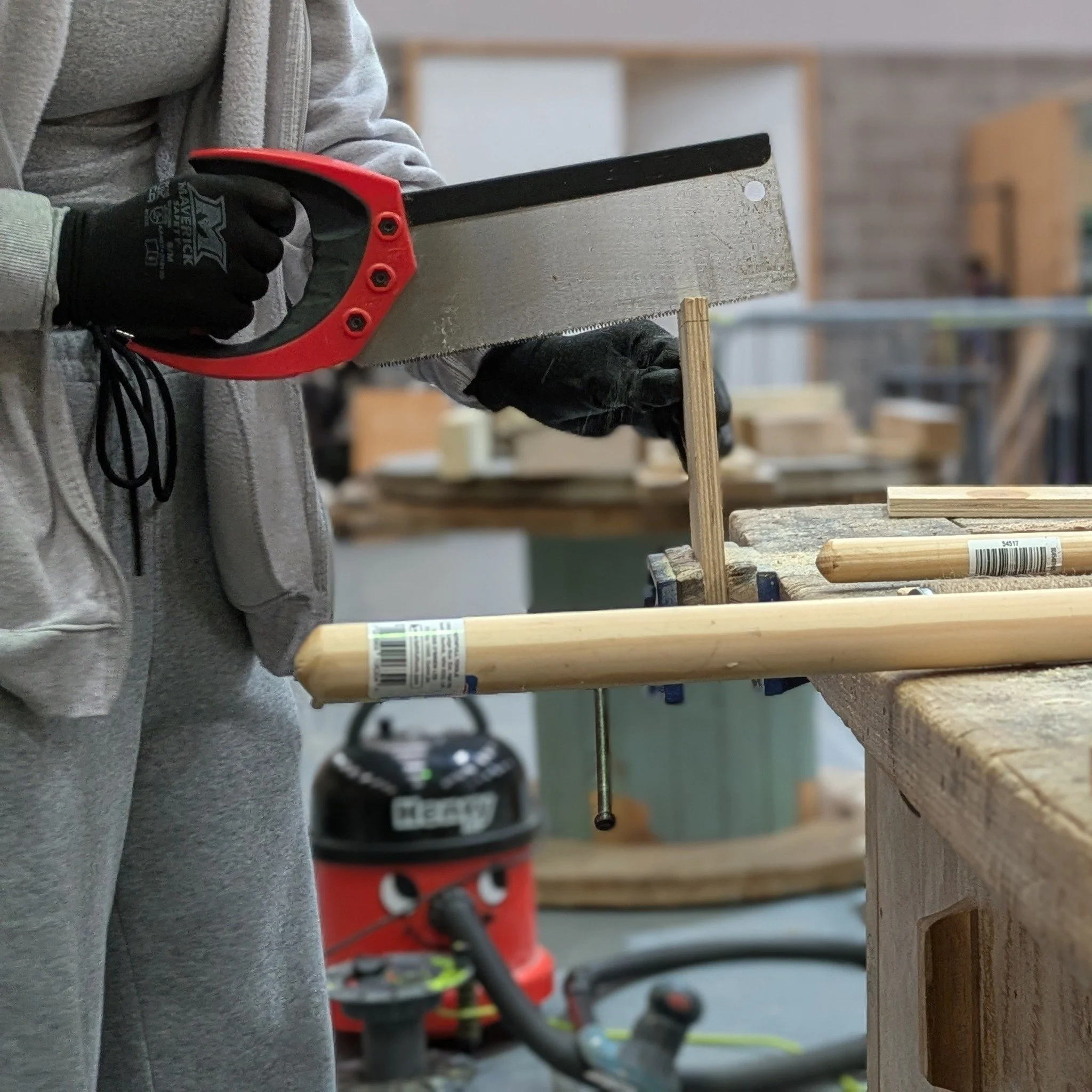 We have some new starters enrolled on our Pathways to Adulthood programme. Like many traditional carpentry apprenticeships, everything starts with making your first toolbox. 

More creations will hopefully follow as their time with us progresses and 