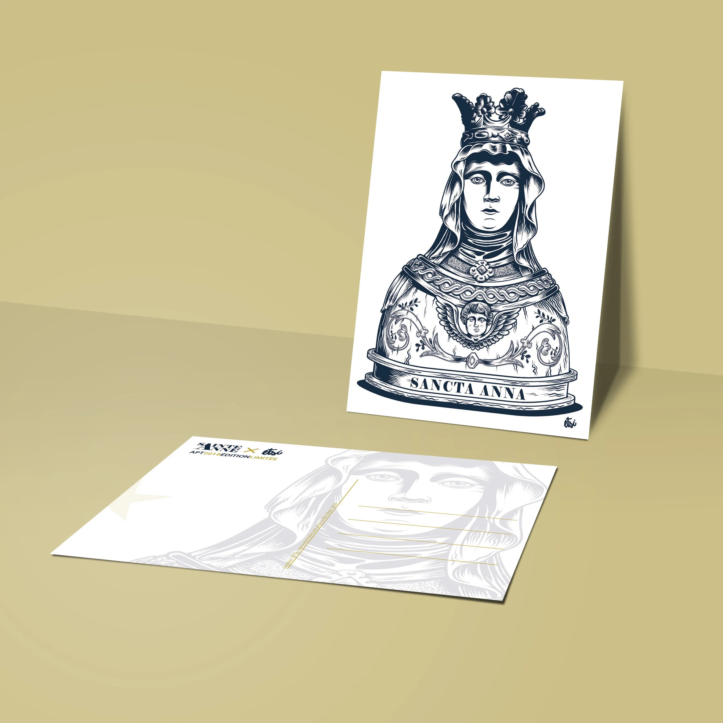 Carte postale souvenir