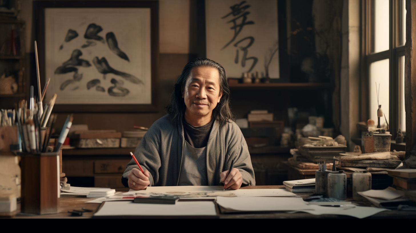 santeugi_Artist_Wang_Dongling_smiling_with_not_too_long_hair_dr_f8dc505f-c369-404f-9c48-43f3b8dfbc5c.png