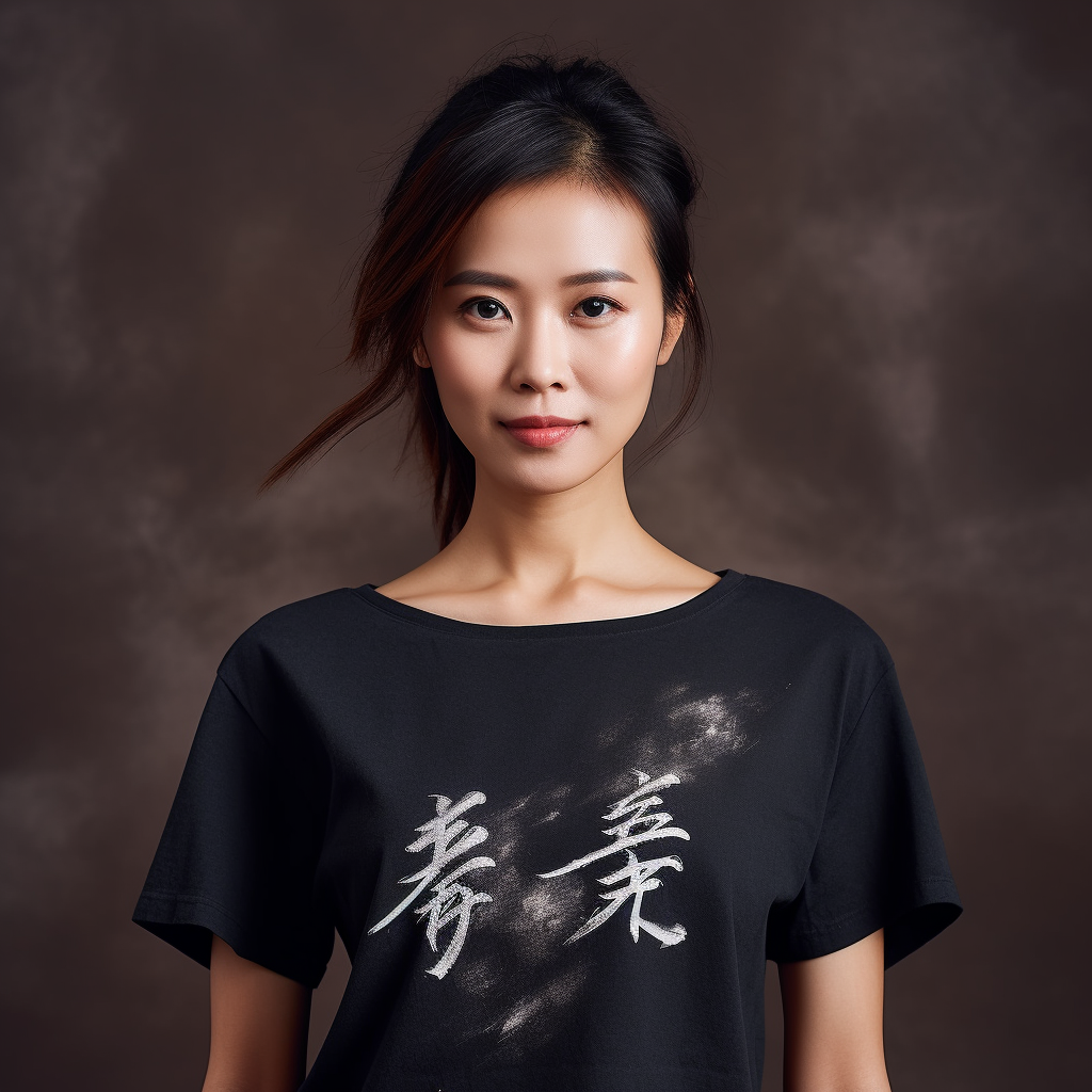 santeugi_photo_of_woman_wearing_a_black_t-shirt_with_beautiful__bf94cf7c-4576-4113-941b-3beab4608d7b.png