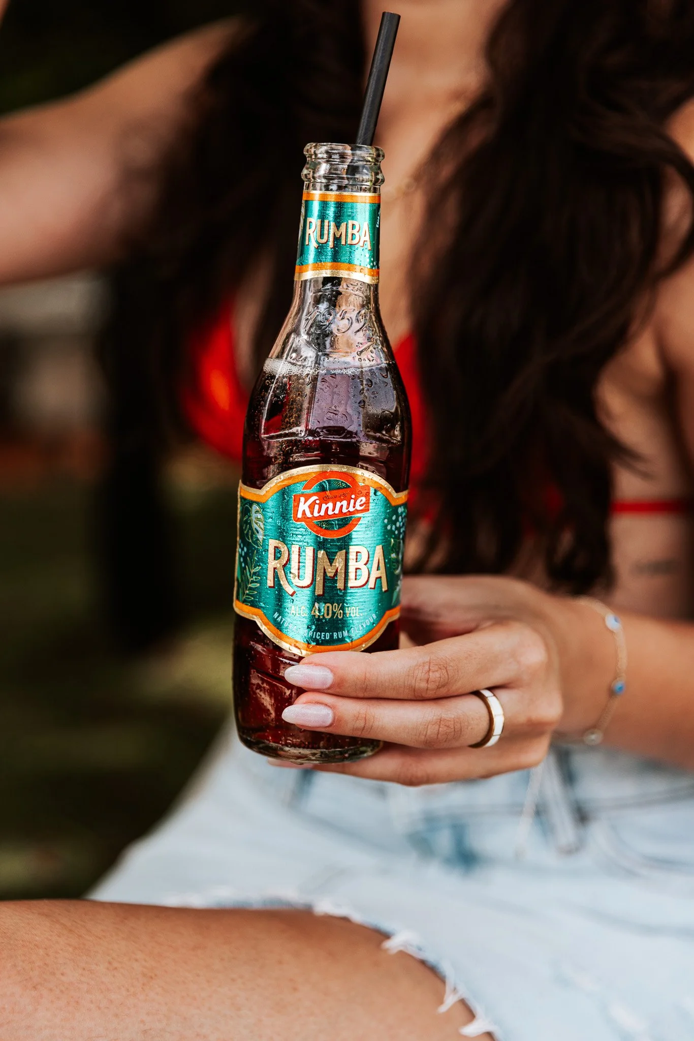 kinnie rumba bottle, summer shoot