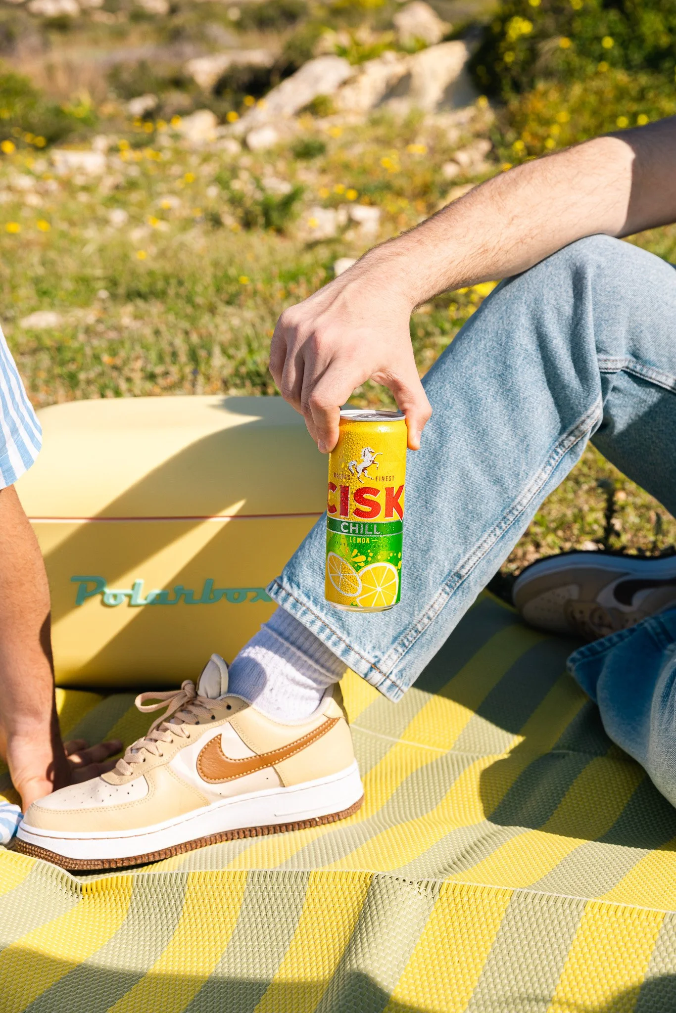 cisk chill lemon at a picnic