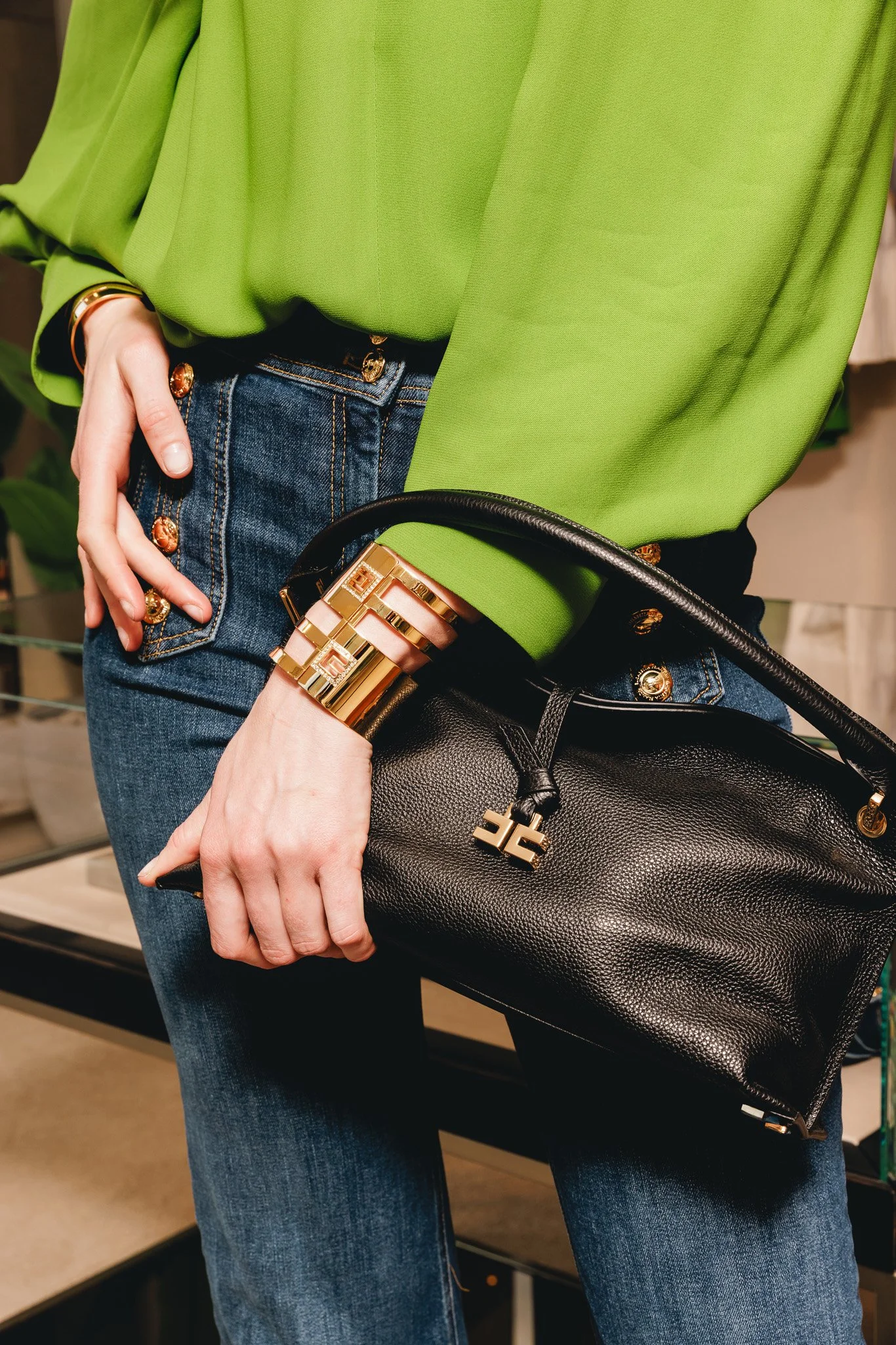 bag by elisabetta franchi, editorial fashion photoshoot