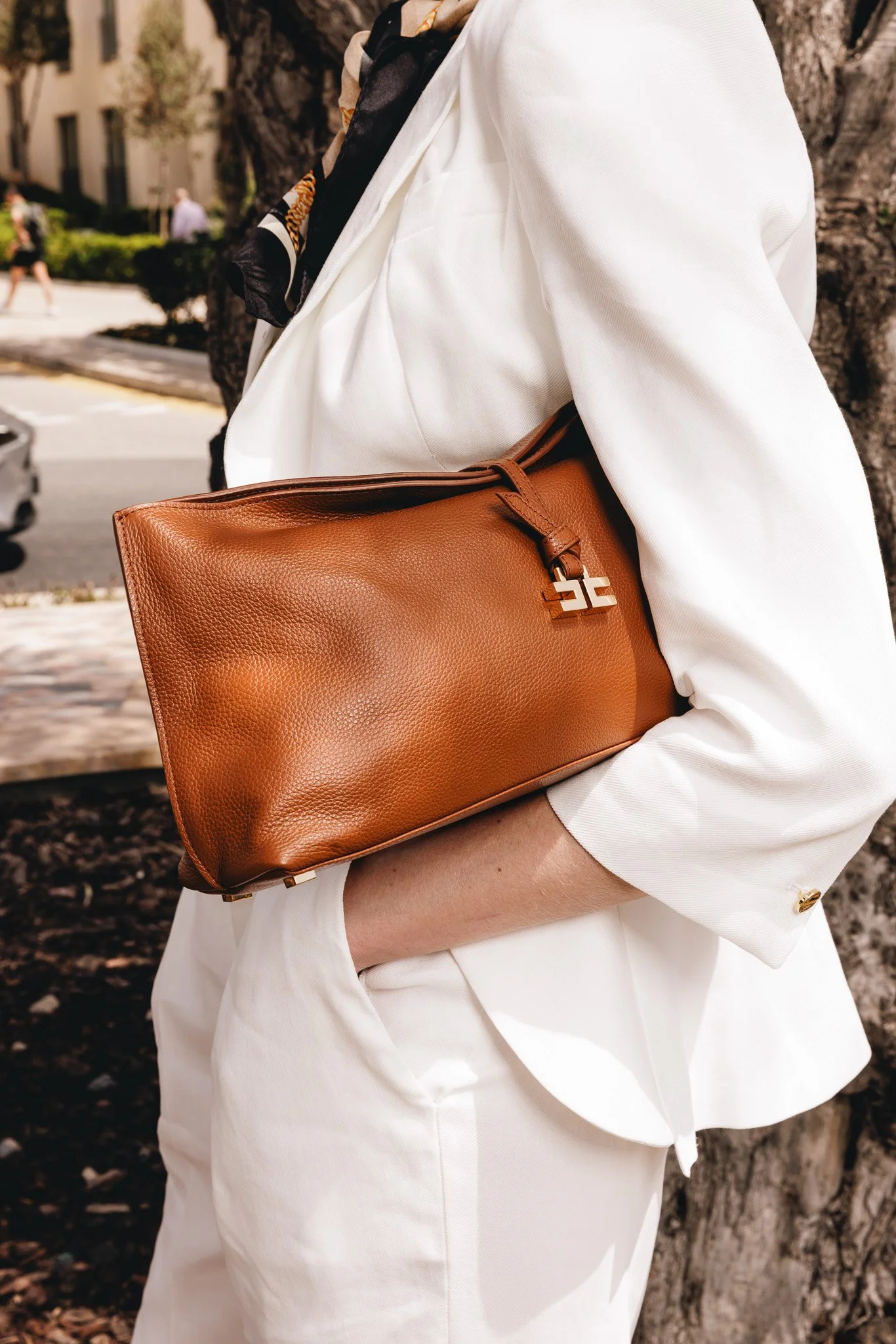 bag by elisabetta franchi, editorial fashion photoshoot