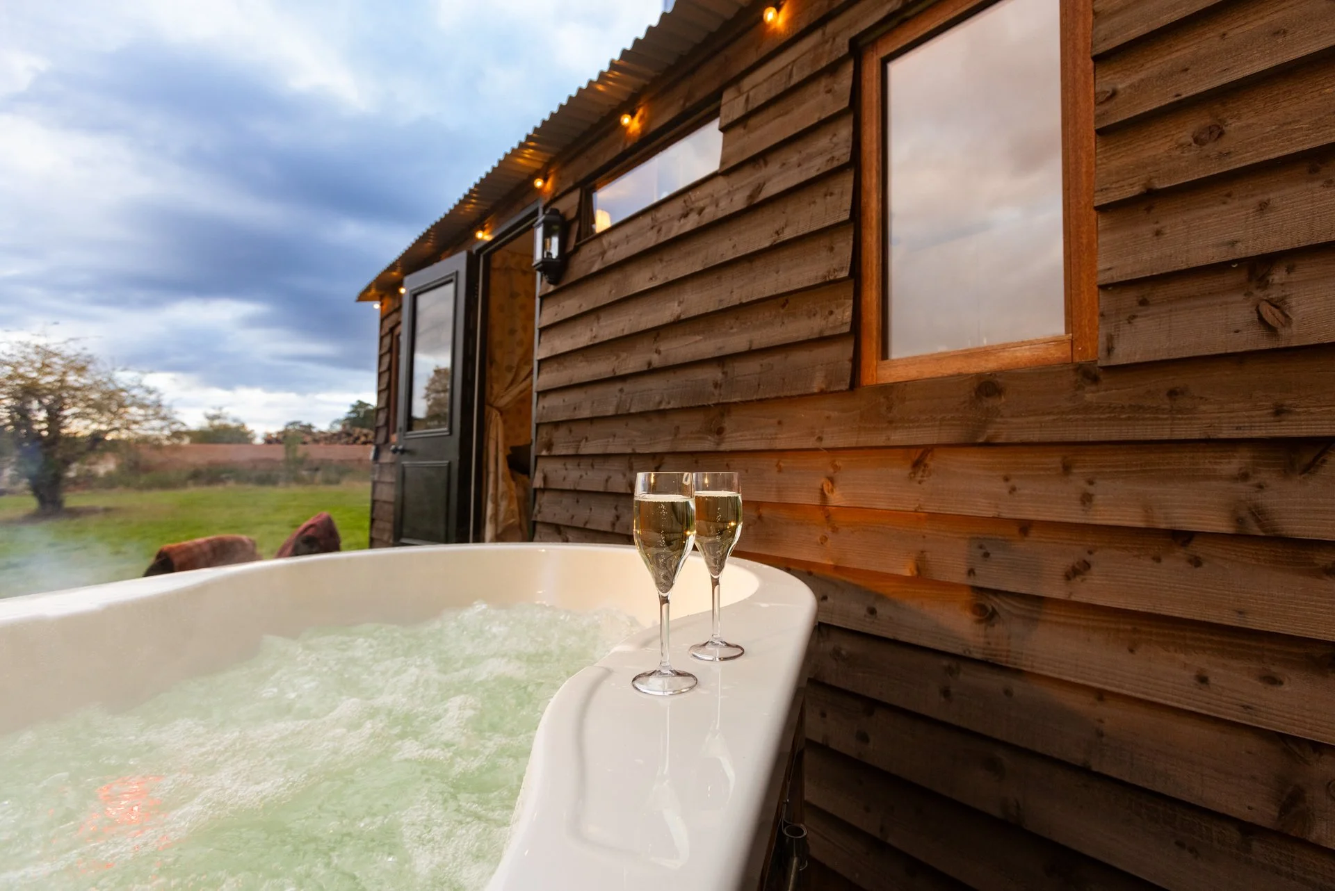 Peaceful setting on the historic estate