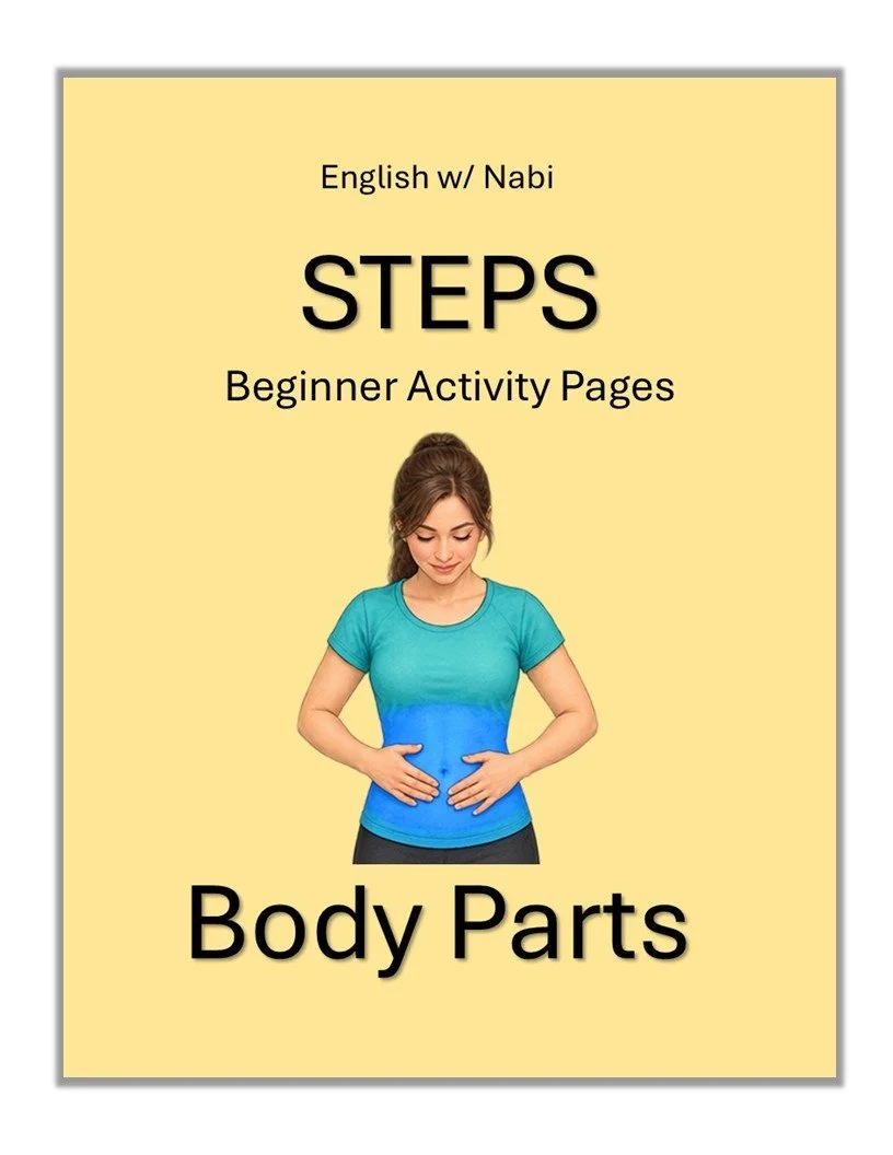 Activity Book BODY PARTS