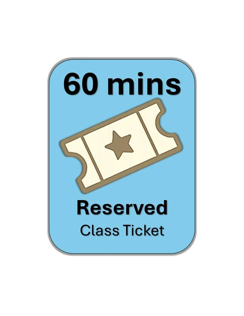 RESERVED 60min Class Ticket