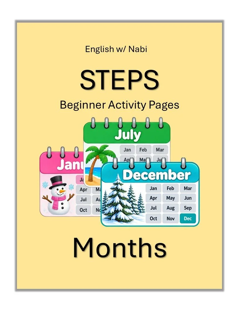 Activity Book MONTHS