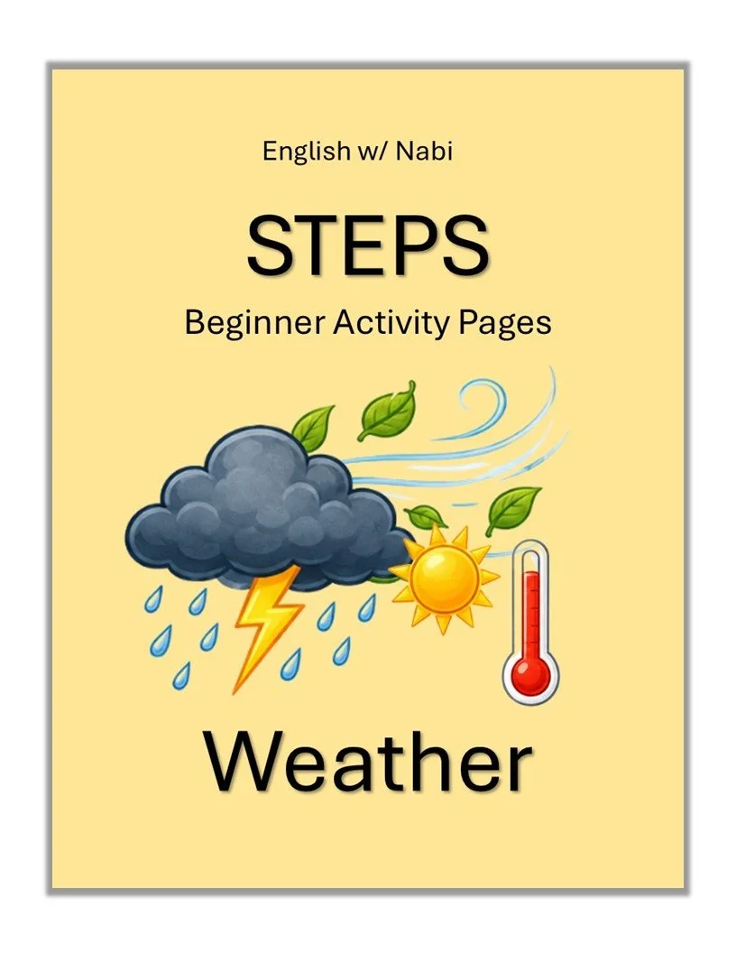 Activity Book WEATHER