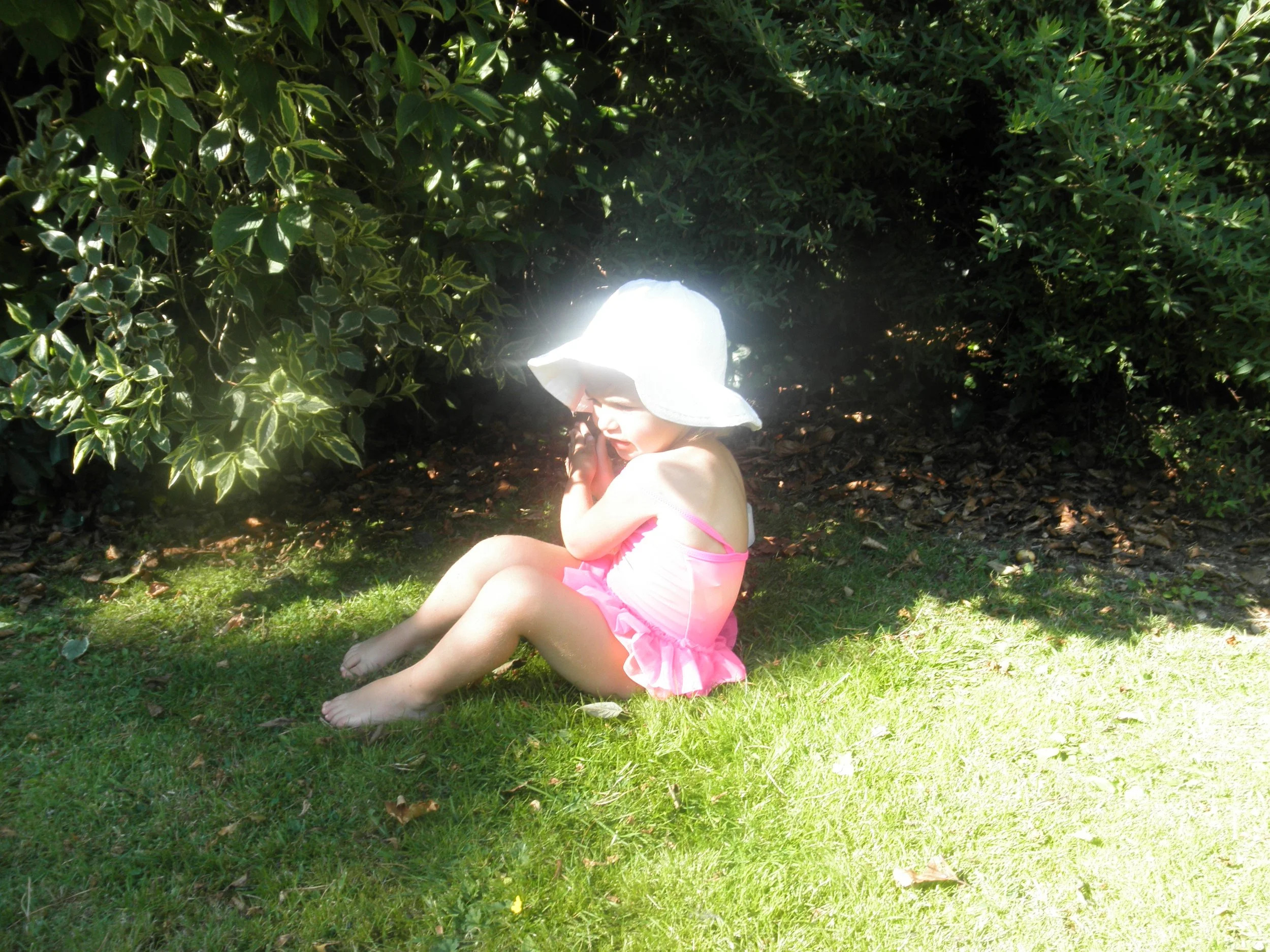 Sophia shining hat.JPG