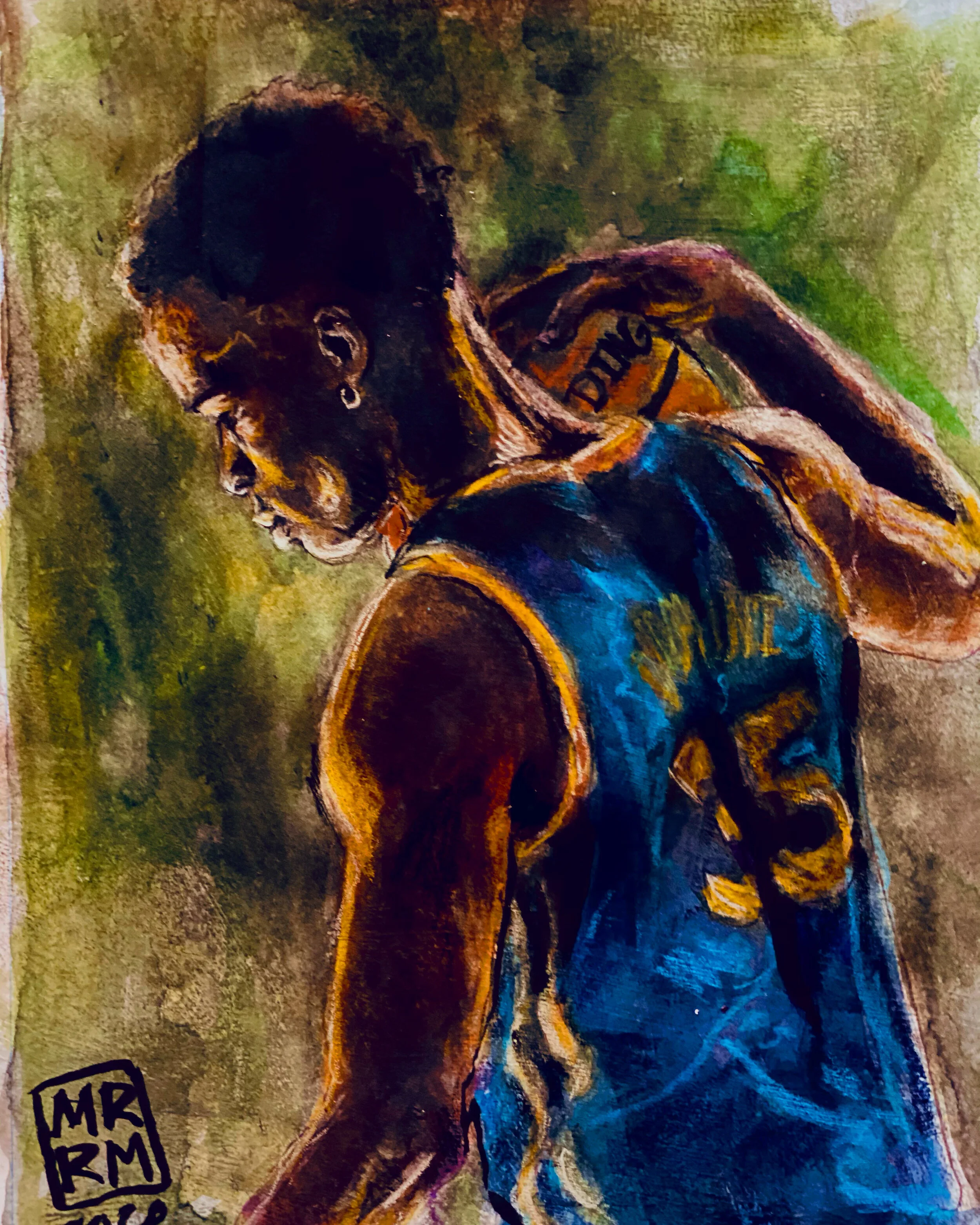 ONLINE LIFE DRAWING - BALL PLAYER