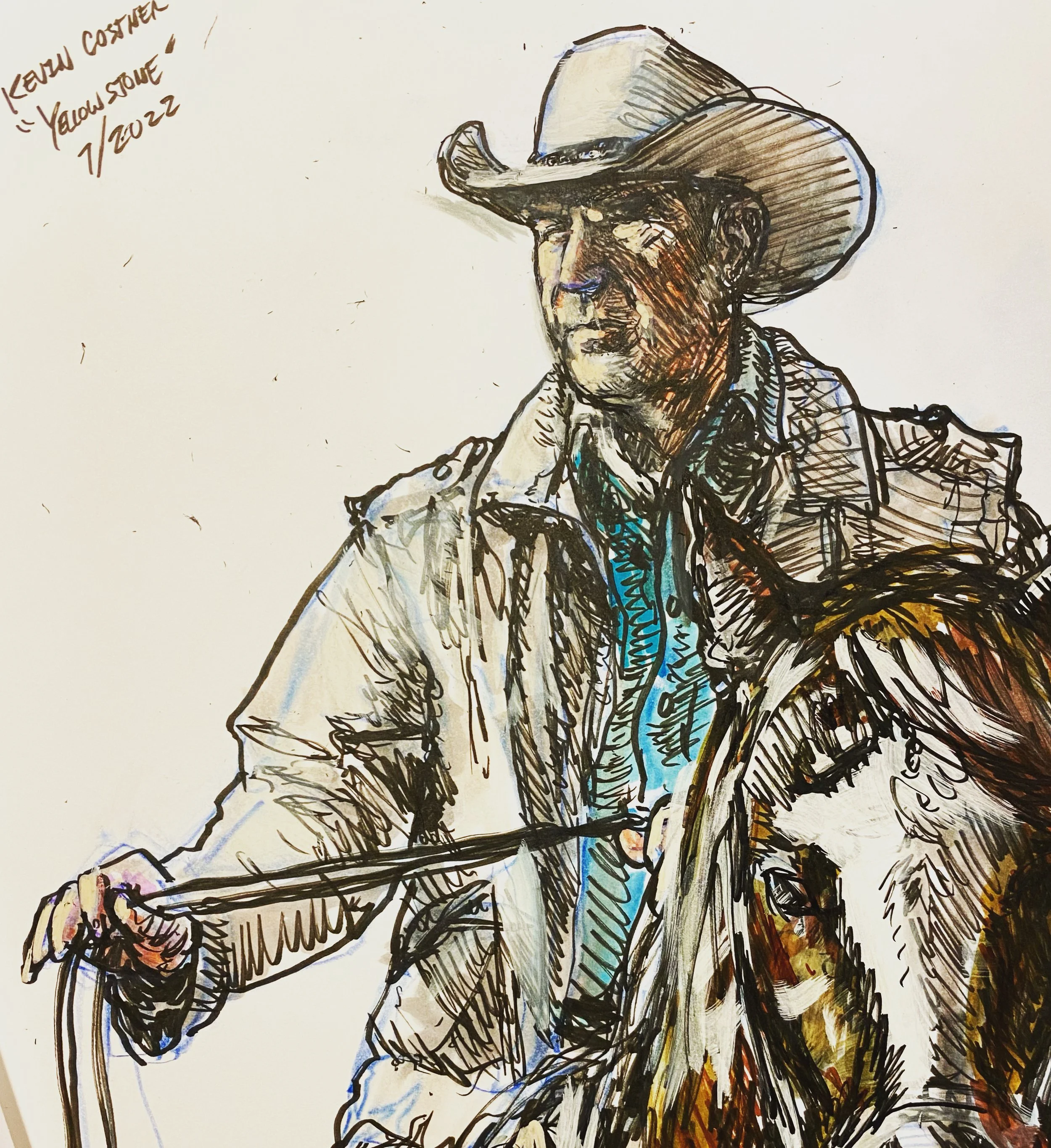 YELLOWSTONE SKETCHES #1