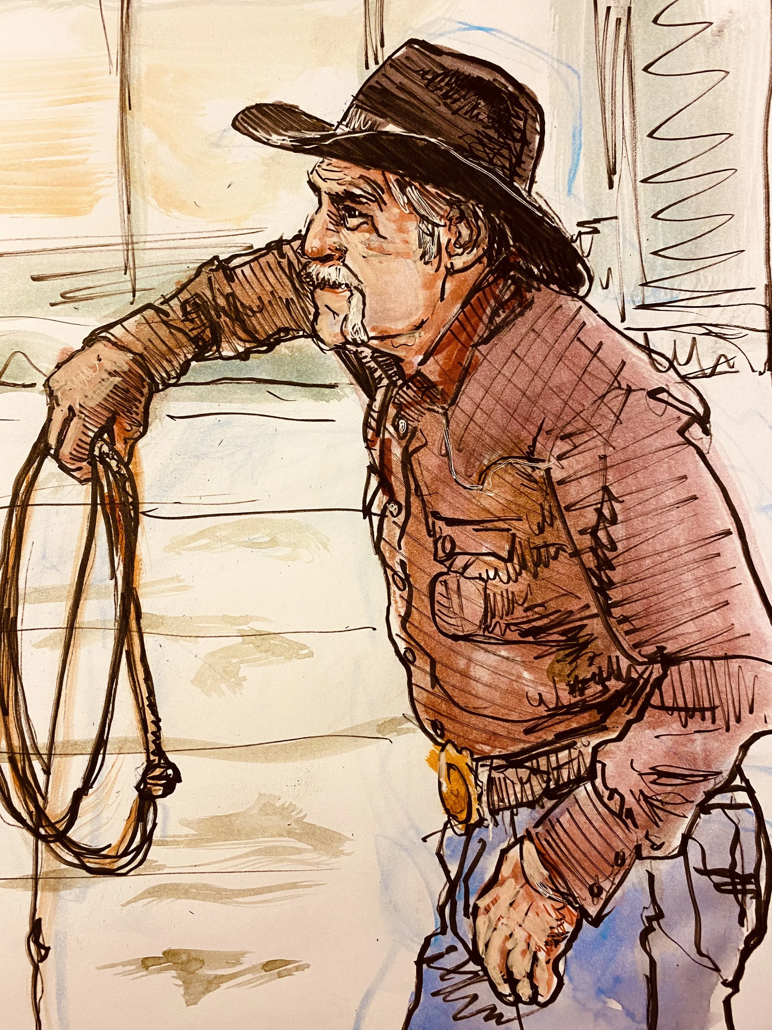 YELLOWSTONE SKETCHES #3