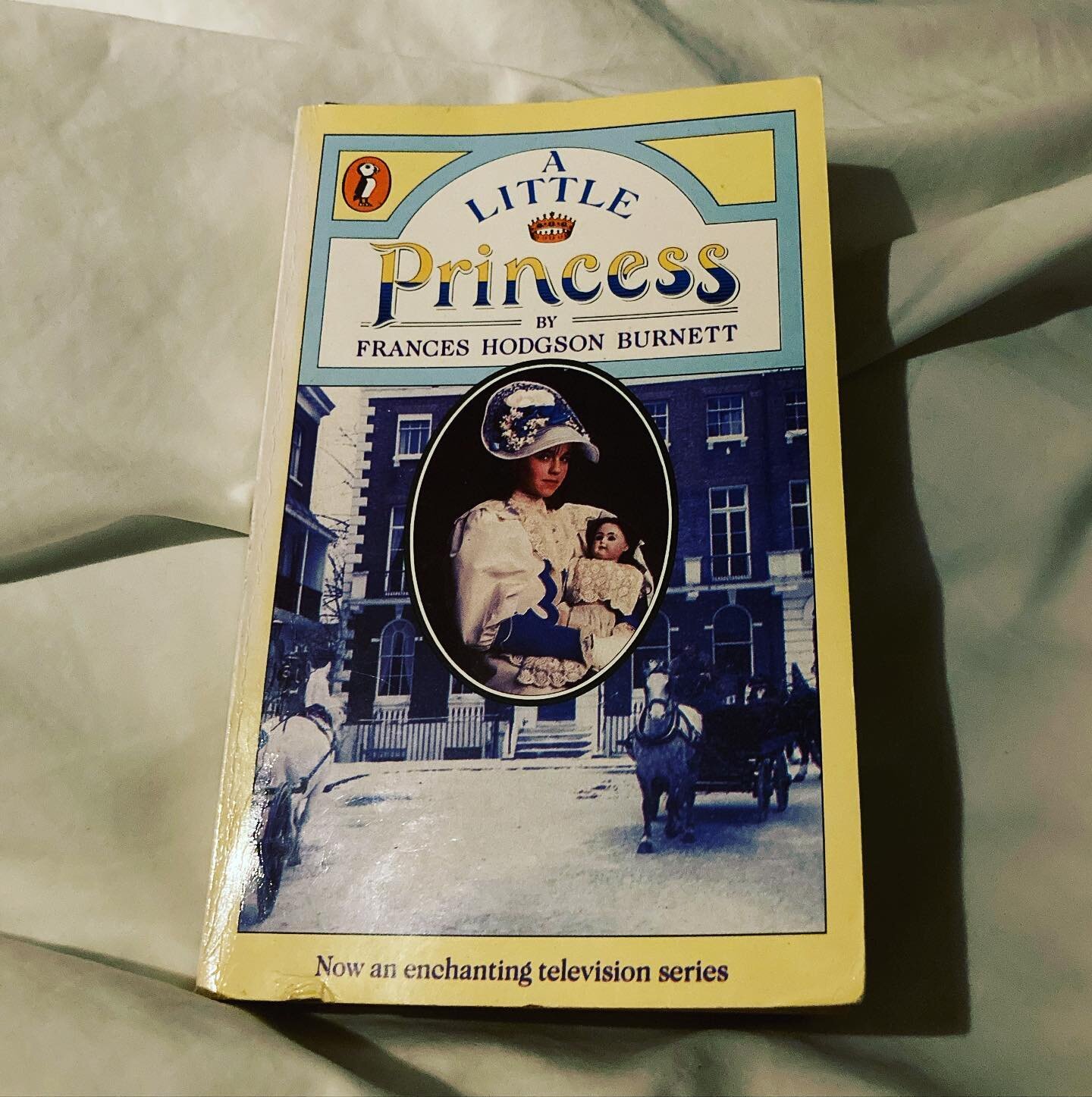 I have instigated candlelit bedtime stories in my bed. (I also have a reading light, my ageing eyes definitely can&rsquo;t actually read by candlelight). Last night it was my 80s Puffin TV tie-in edition of A Little Princess. They tell me to report t