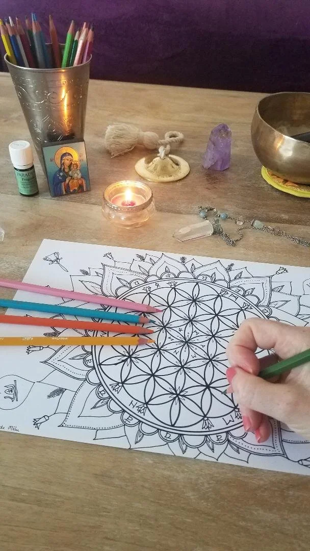 Mandala therapy - Love Mandala