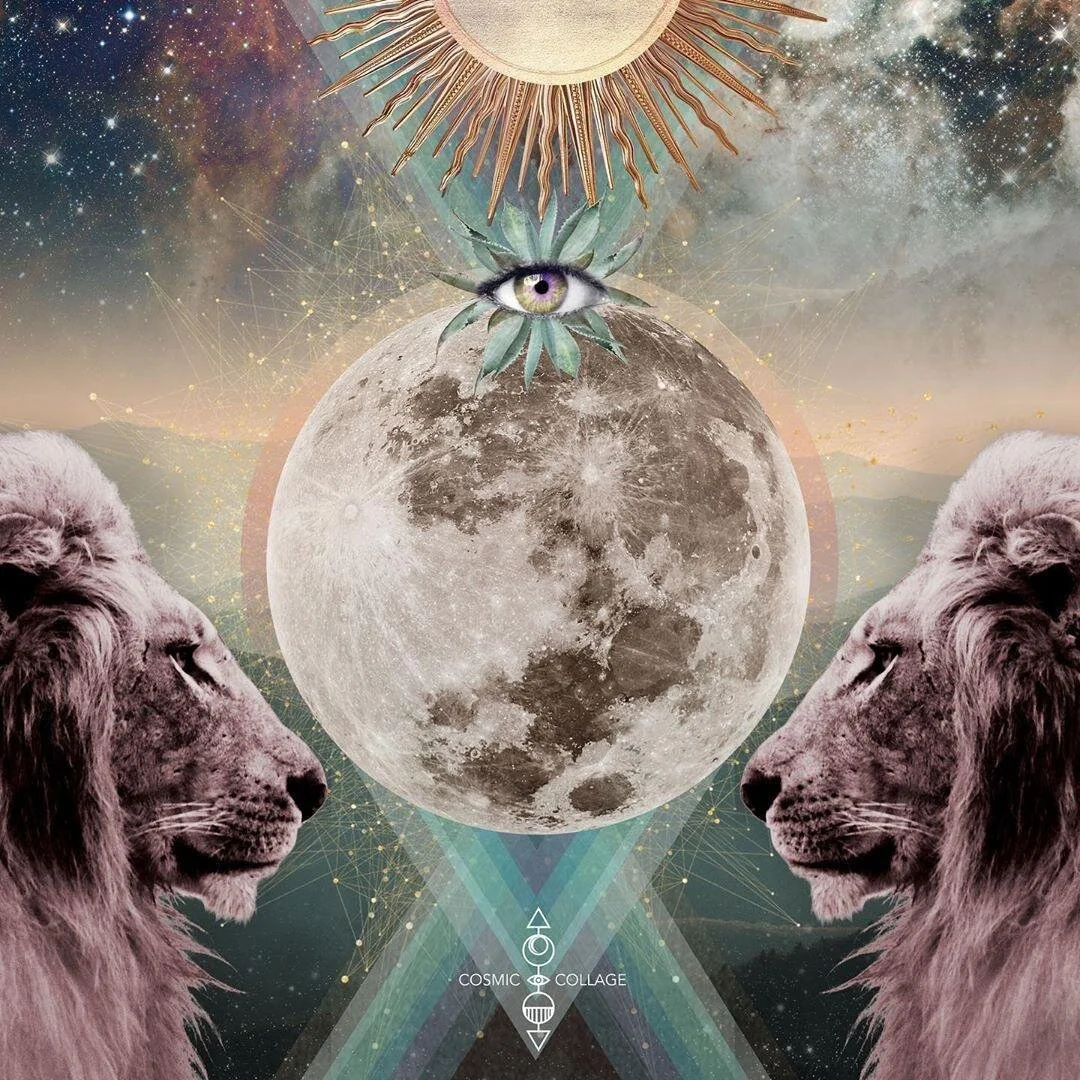 Challenges et Guérisons ☆ 1ère Pleine Lune ☆ Lion