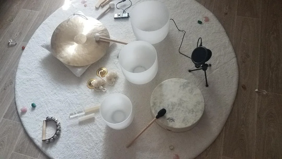 Thérapie sonore : Bain de Bols de cristal